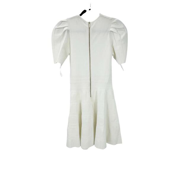 Ted Baker Short Puffed Sleeve Engineered Skirt Dress Crewneck Size 1/ XS NWT - Picture 6 of 14